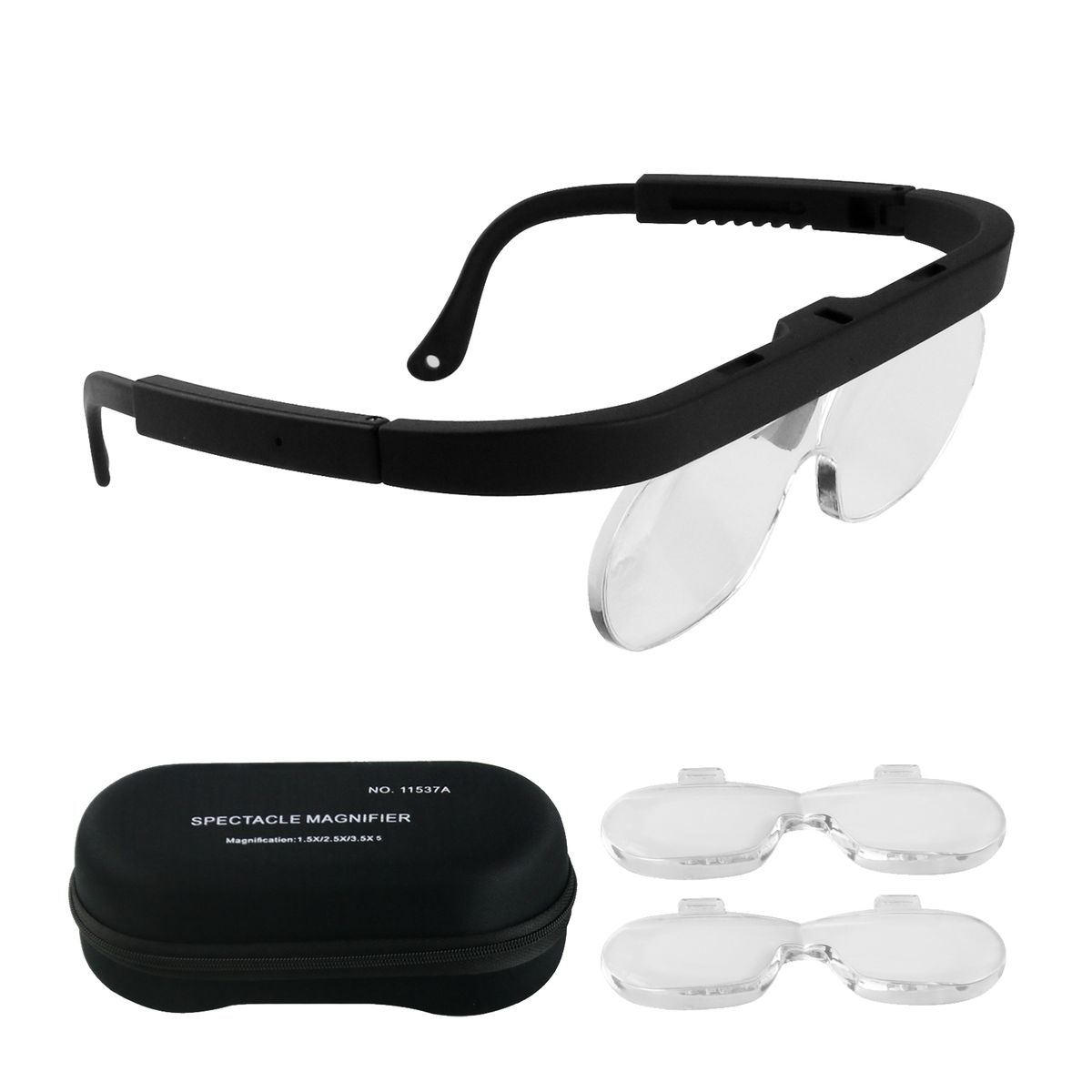 1.5/2.5/3.5X Magnifying Glasses Magnifying Headset Head