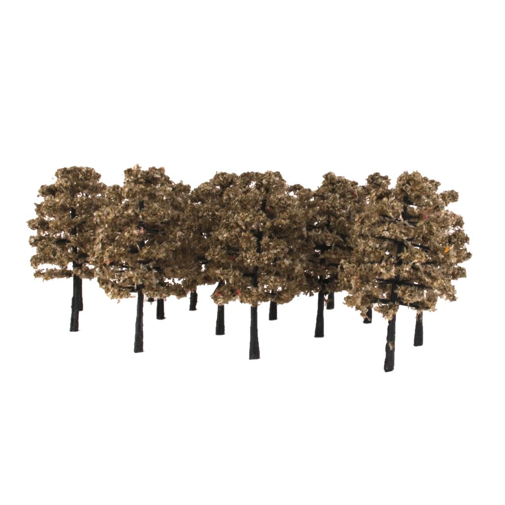 20pc Model Trees 1:100 Gauge HO OO Architecture Diorama Street Train