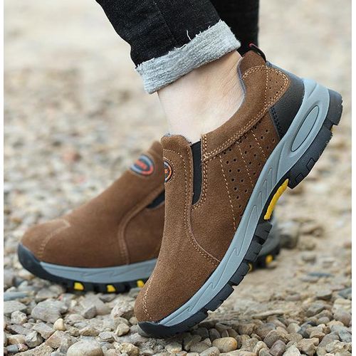 Men's Work Safety Shoes Non-slip Anti-puncture Outdoor Shoes
