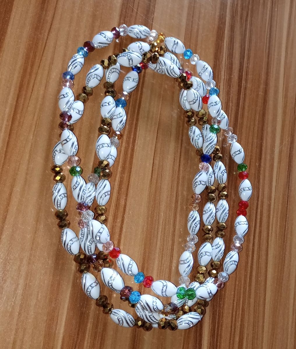 Turkish Caribbean  Multicolour Waist Bead.
