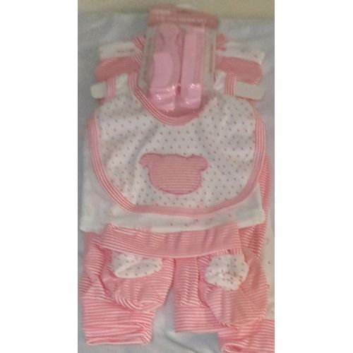 New Born 8 In 1 Pieces  Arrival Wears For Girl