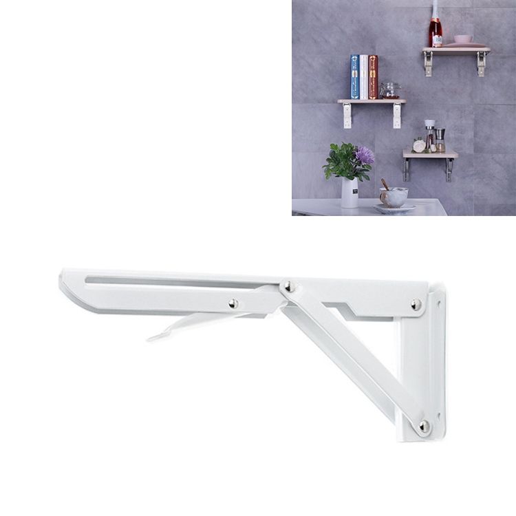 10 Inch Wall-mounted Foldable K-shaped Storage Shelf
