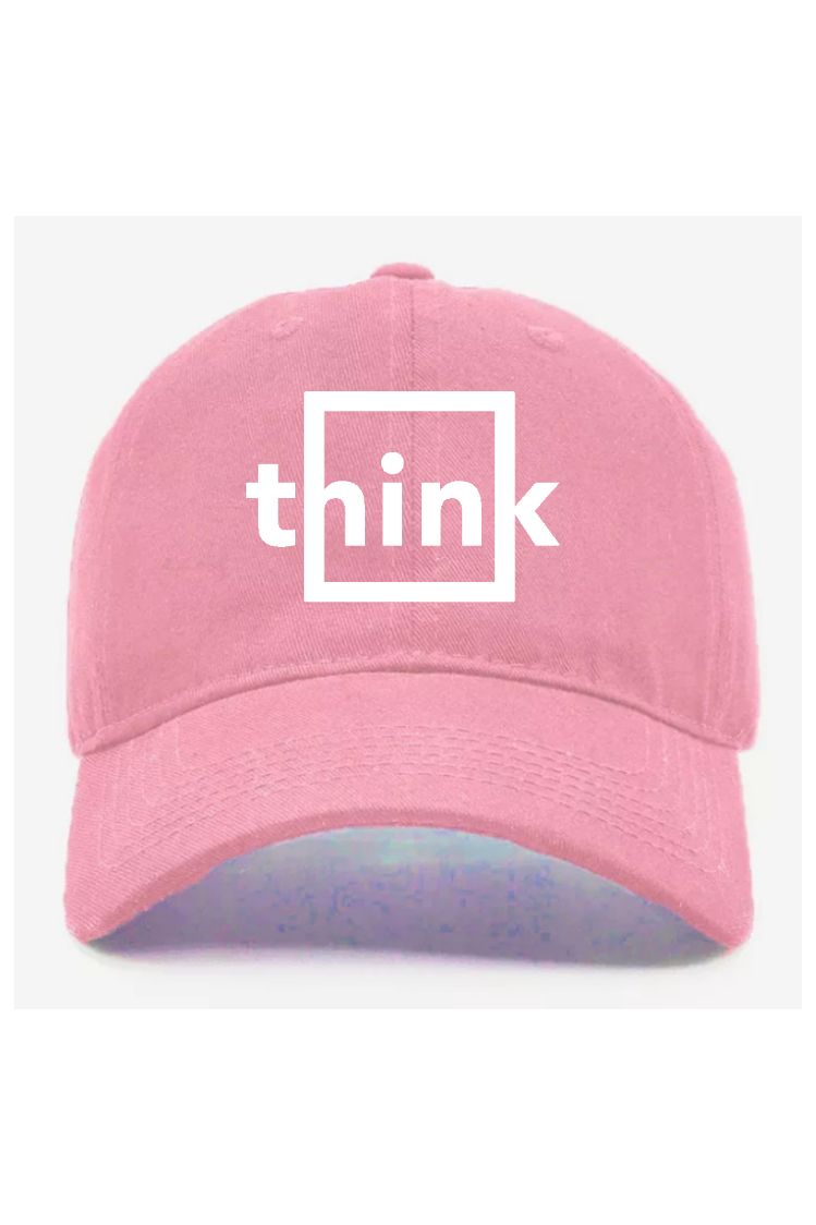 Print Design Face Cap -  Pink