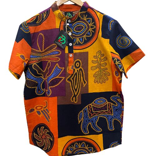 Men Fashion Plaid Printed Colourful Shirts