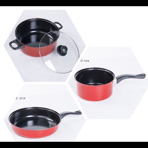 Non Stick Cooking Pans Black