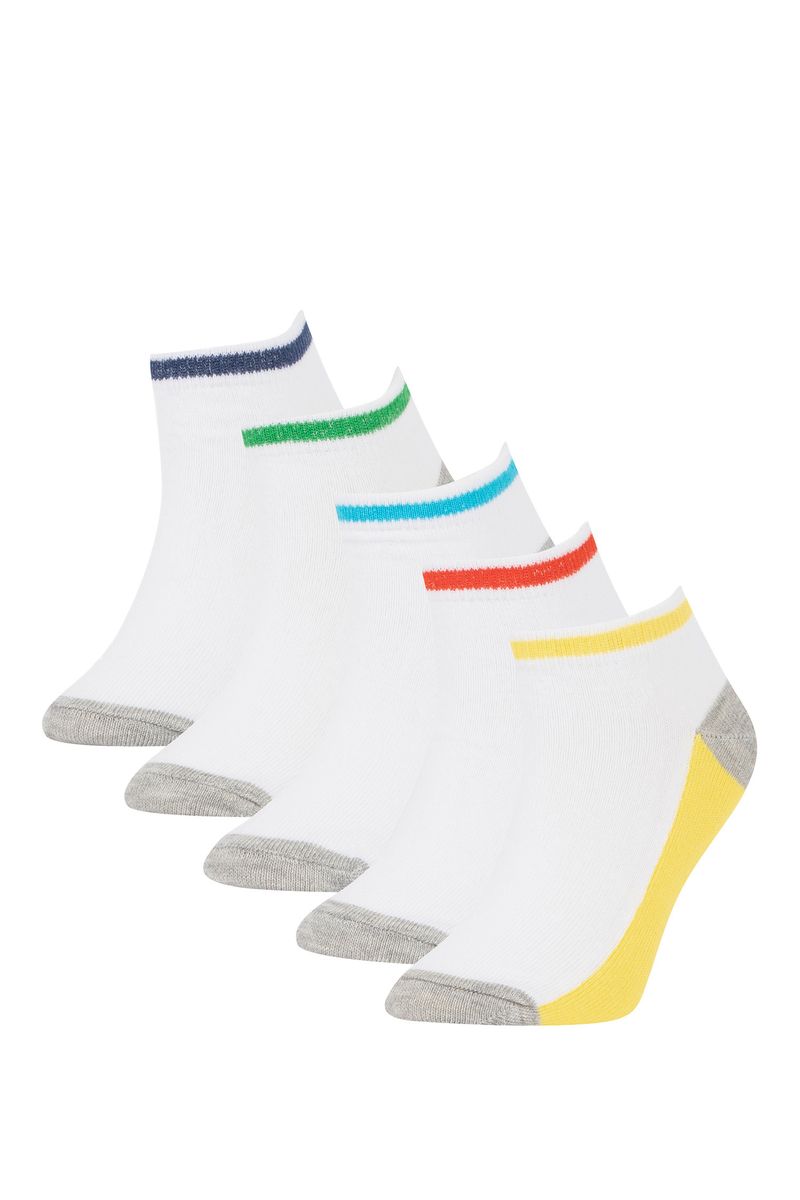 5 Piece Set Boy Low Cut Socks -Karma