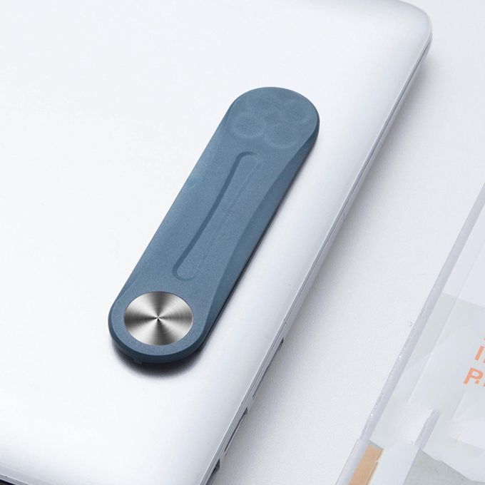 Portable Laptop Phone Holder Magnetic Phone Bracket Laptop Dark Blue
