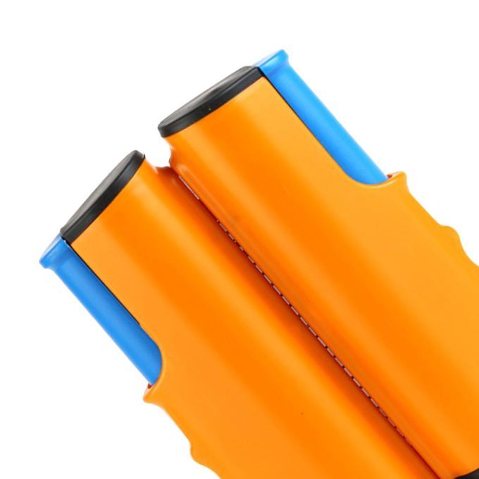 Retractable Table Tennis Net Rack Orange Orange