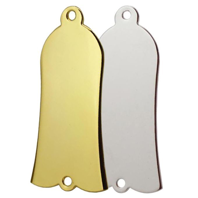Silver+Gold Bell Truss Rod Cover And Screws For LP Electric Guitar