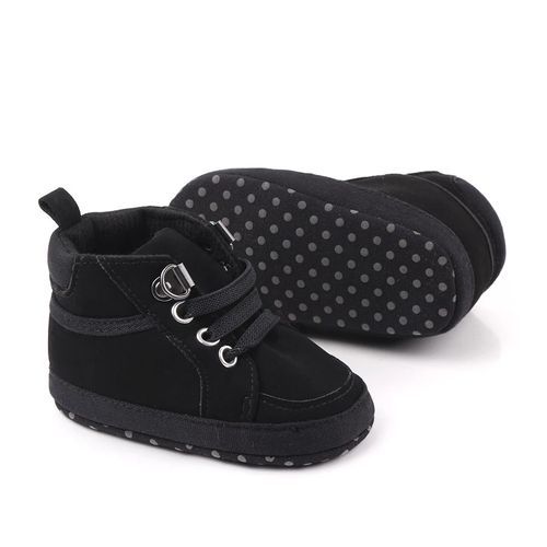 Infants Unisex High Top Soft Bottom Shoe