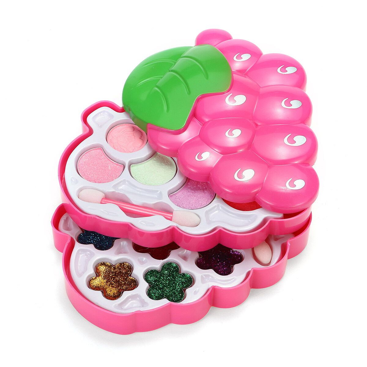Kids Girl Pretend Makeup Cosmetic Play Kit Beauty Eco-friendly Princess Toy 10673F