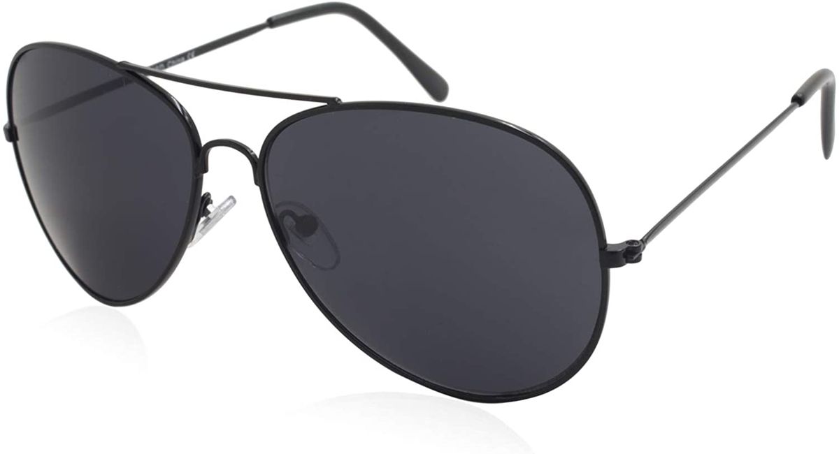 Urban Luxury Black Spec's Aviator Men's Sunglasses