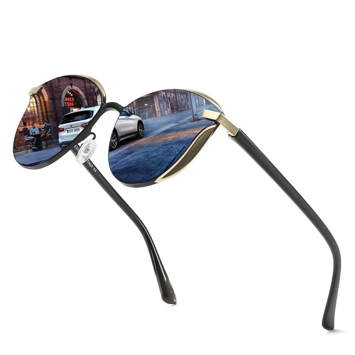 Metal Polarized Sunglasses for Men and Women Drivers