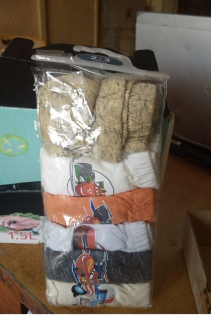 Boy's Pants Pack Of 6 (various Color And Characters)