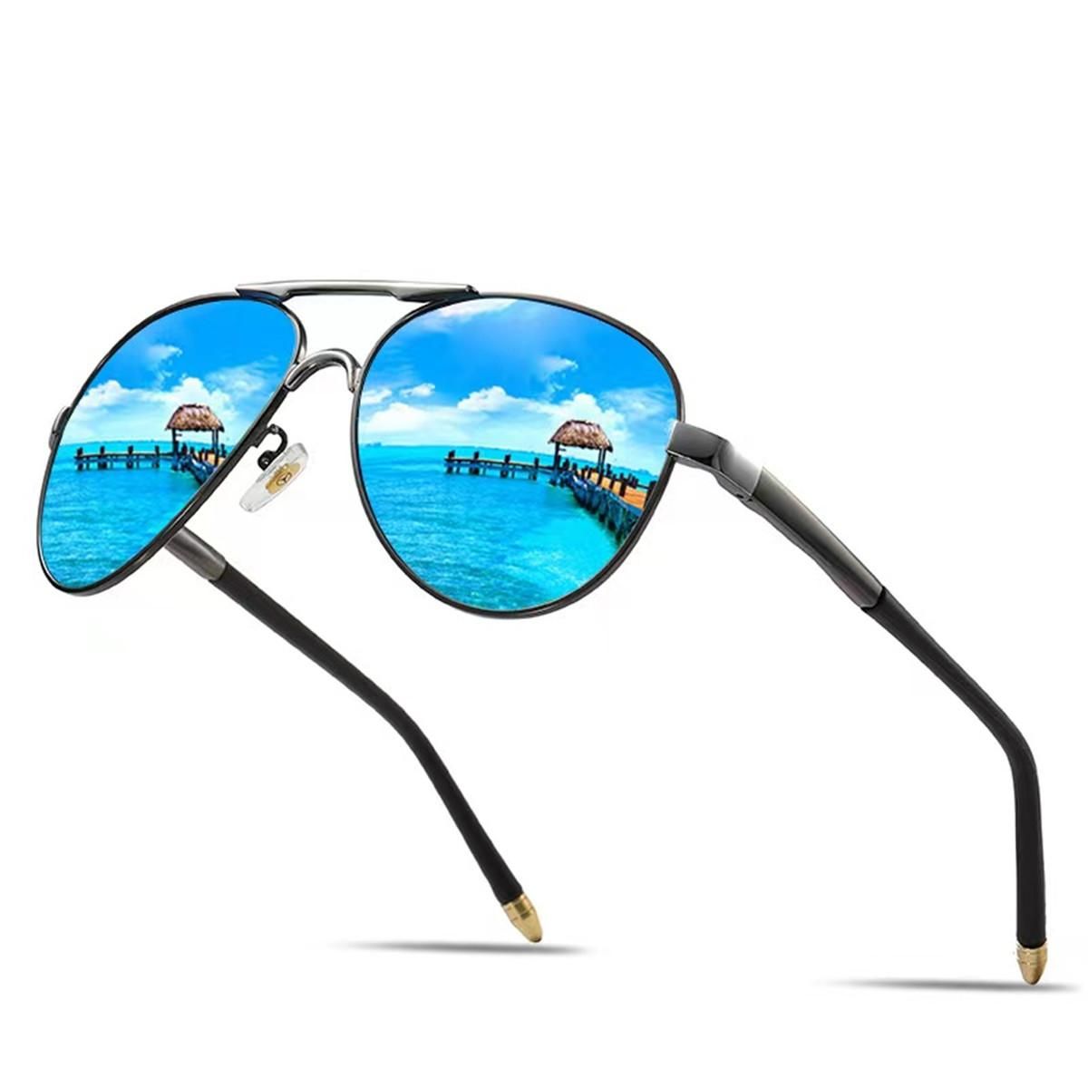 Premium Style Classic Aviator Sunglasses, Polarized, 100% UV protection