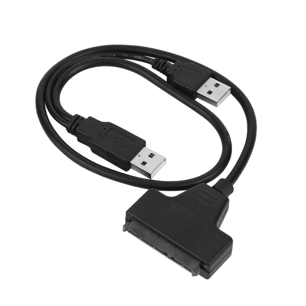 USB 2.0 Male To   7+15P 22 Pin  Able Adapter For 2.5