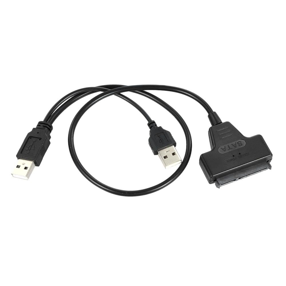 USB2.0 To SATA 22Pin Cable Adapter For 2.5