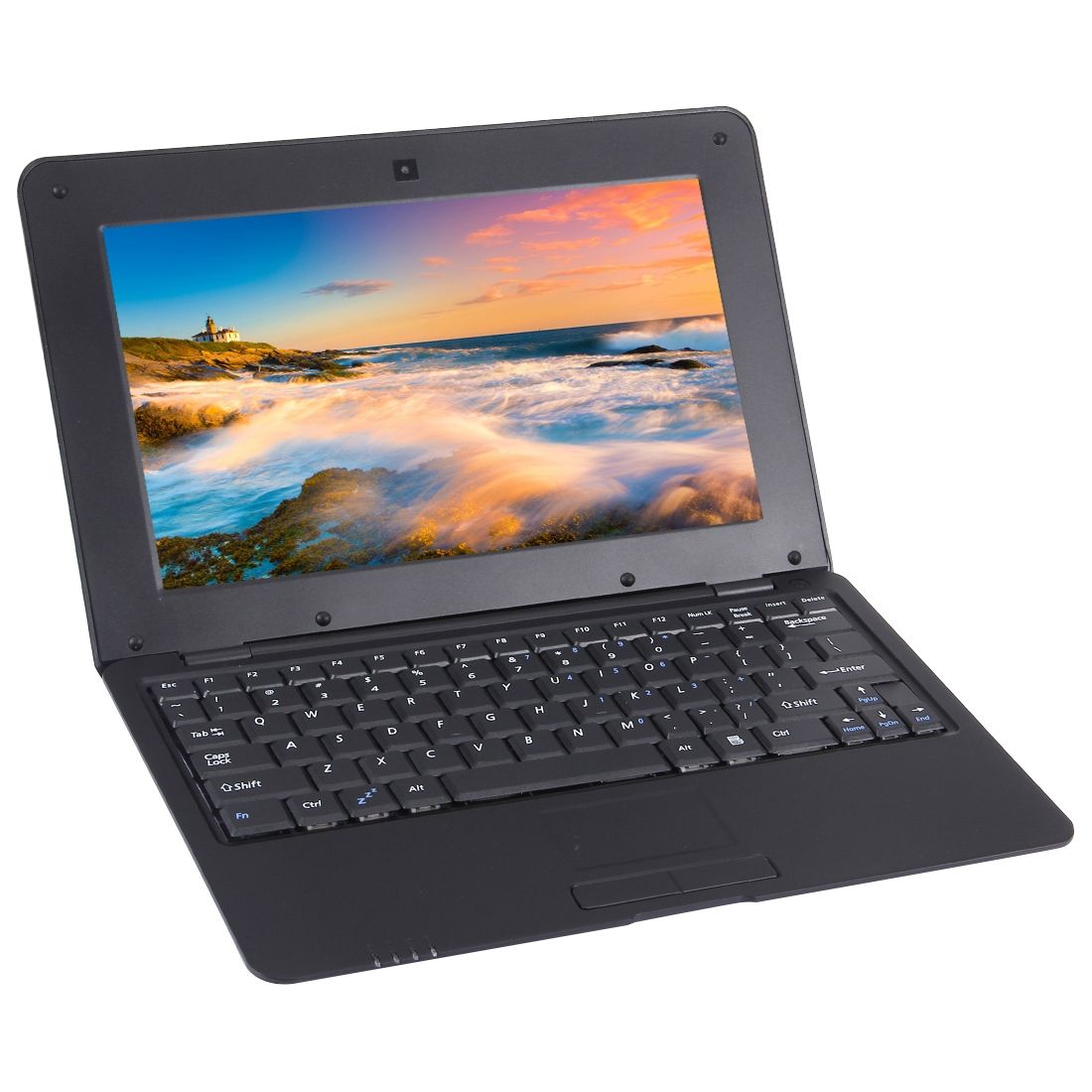 TDD-10.1 Netbook PC, 10.1 Inch, 1GB+8GB, Android 5.1 Allwinner A33  Quad Core 1.6GHz, BT, WiFi,  SD, RJ45(Black)