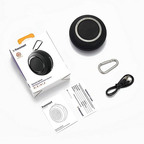 Tronsmart Element Splash IP67 Waterproof Portable Bluetooth Speaker With TWS For IOS Android Smartphones-Black HT-S