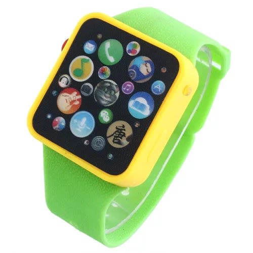 Kids' Early Education 3D Touch Screen Smart Watch - Green