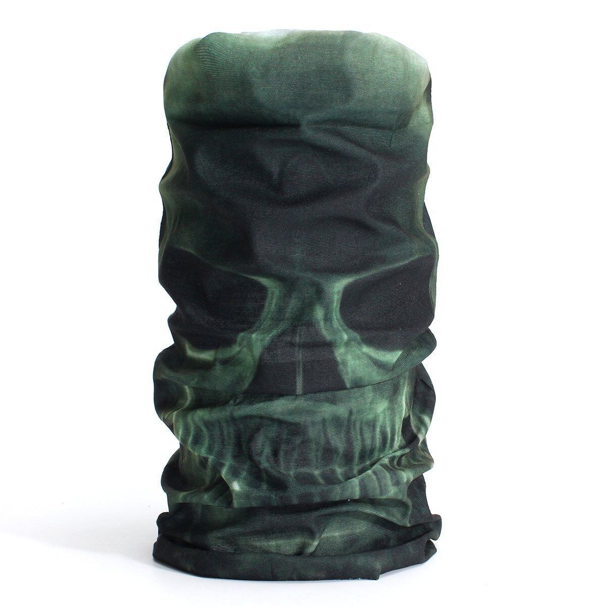 New Multi Use Scarf Snood Neck Head Wear Bandanas Tube Snood Cap Warmer Hot Black