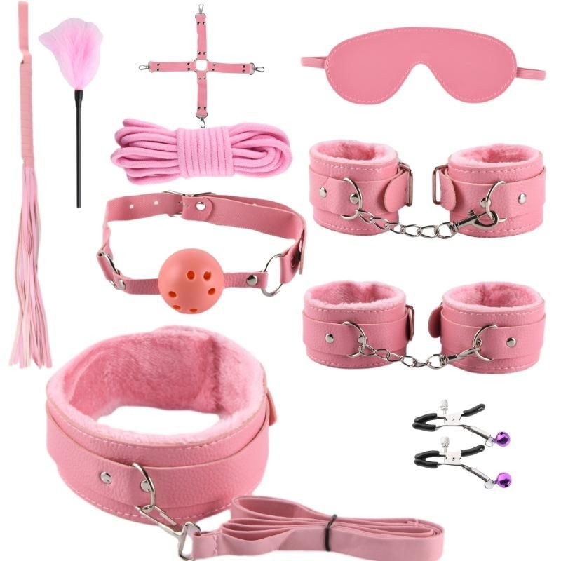 SM   toys leather plush ten piece set alternative  toy bound couples