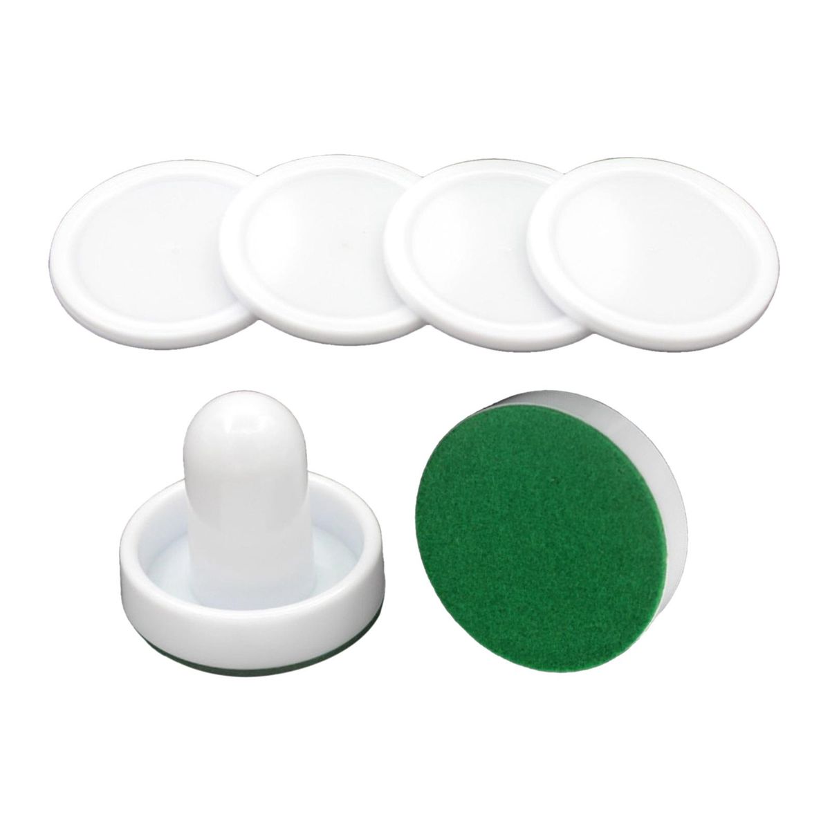 Air Hockey Paddles And Pucks Great Goal Handles Pushers White