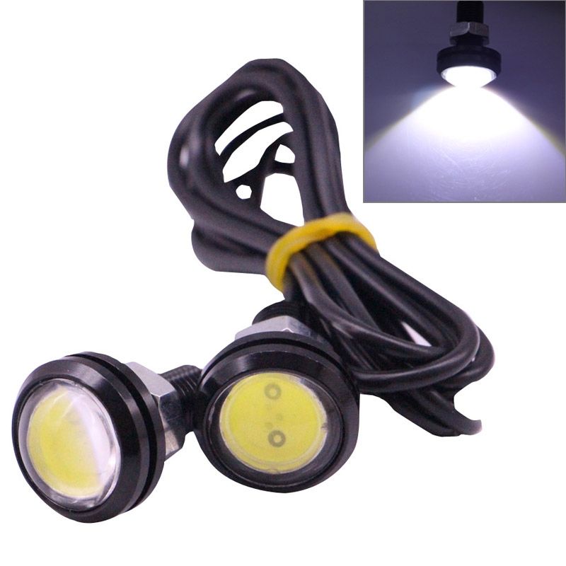 2 PCS 3W Waterproof Eagle Eye Light LED Light For Vehicles