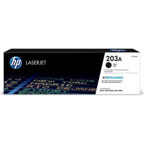 Hp Cf540a 203a Original LaserJet Toner Cartridge - Black - Single Pack