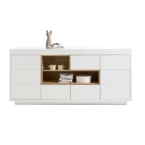 Sideboard -White Matt & Oak