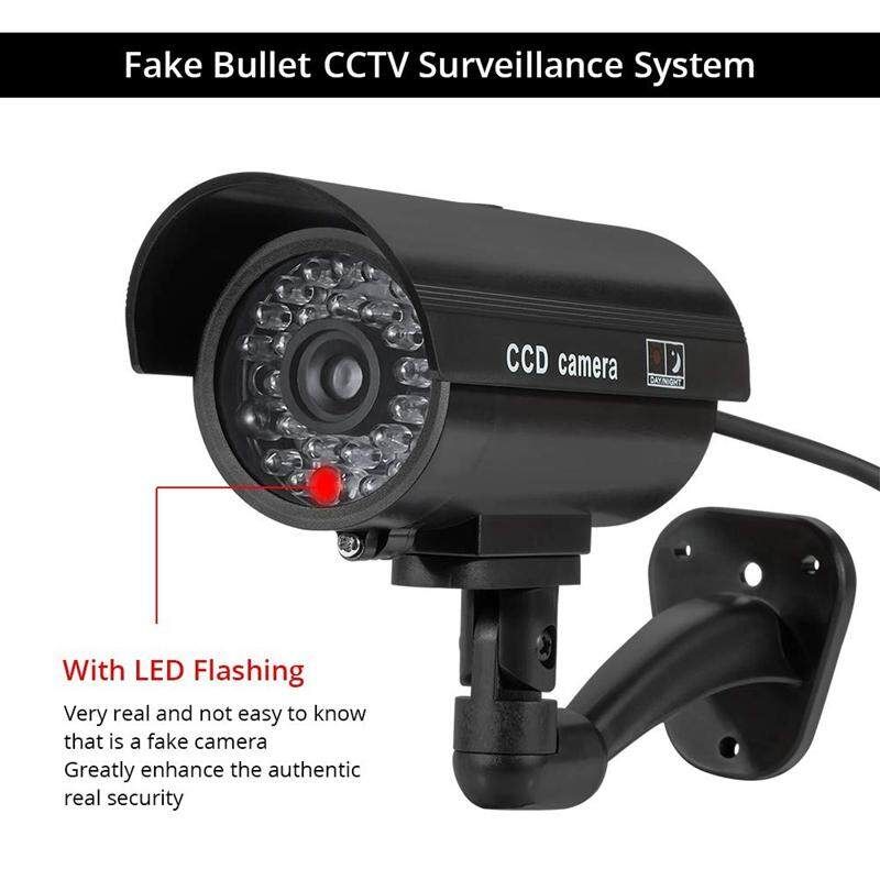 High Simulation CCTV Camera Office Outdoor Security Camara Dummy Simulation Camera Webcam Virtual False Public Place Accessories