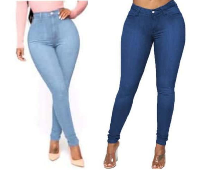 2 In 1 High Quality Ladies Sexy High Waist Stretch Fashion Slim Pants