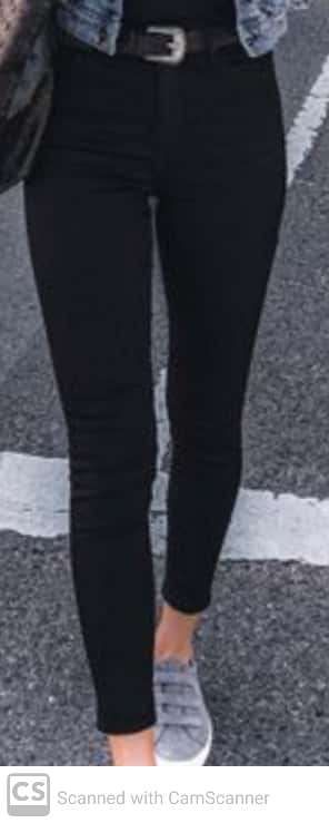 Ladies Perfect Classic Jean- Black