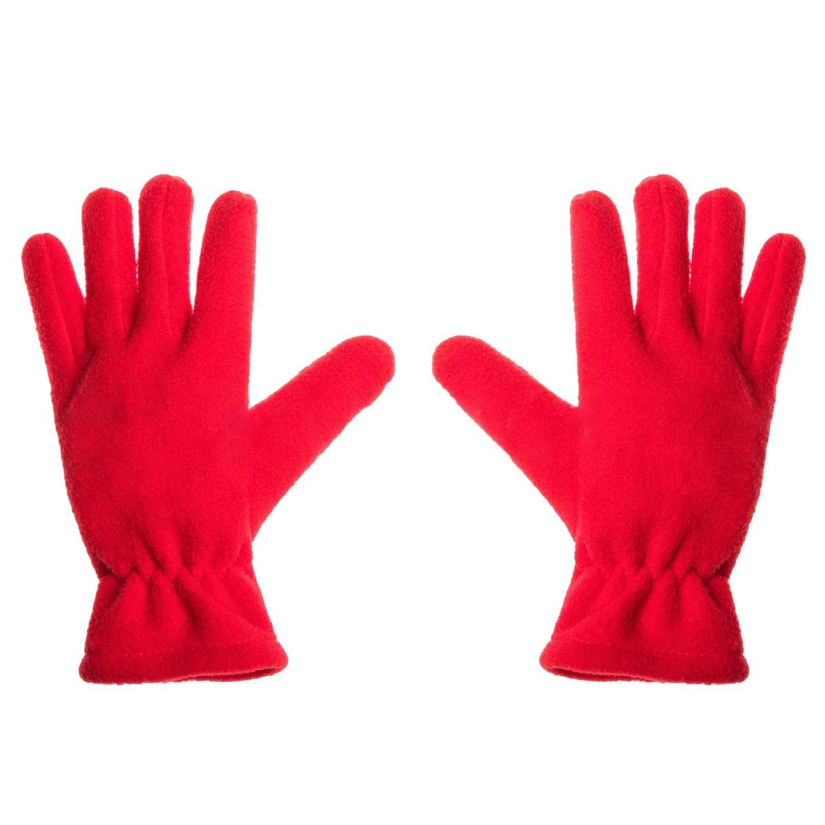 1 Pair Children Winter Regular Fit Kids Winter Red