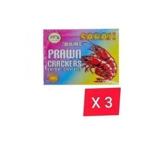 Coloured Prawn Crackers X 3 Pcs