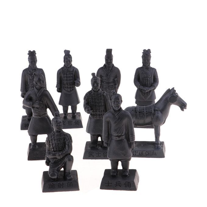 Terracotta Warriors Ancient China   Qin Terracotta Warriors Black