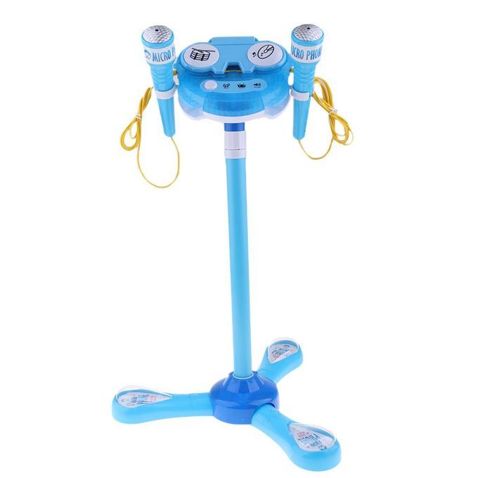 Karaoke Microphone Singing Machine For Kids Girls 3 4 5 6 Year Blue