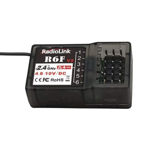 3X 6 Channel R6F Receiver For RC6GS V2/RC4GS RC4G T8S Transmitter RC