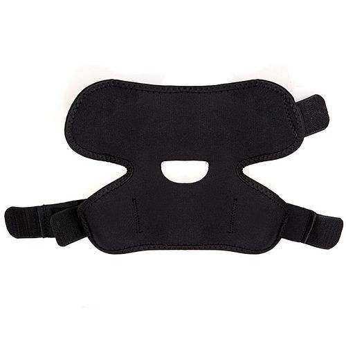 Black Adjustable Ankle Support Pad Protector Elastic Brace Guard Support Football Basketball ( Black )