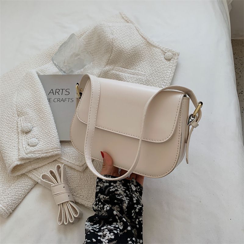 Ladies Mini Hand Bag - WHITE