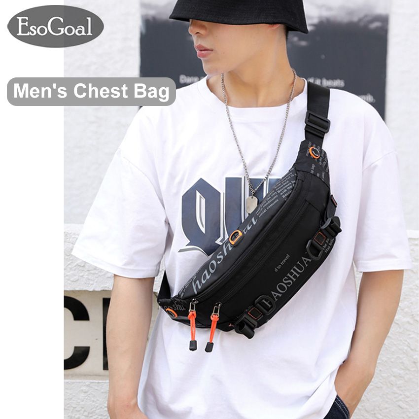 EsoGoal Men Pouch Waist Pack Crossbody Sling Shoulder Bag