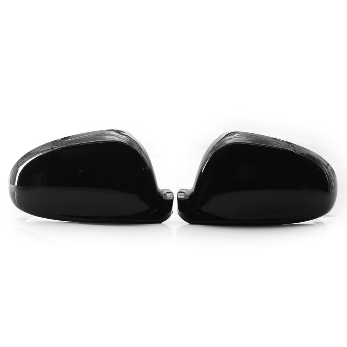 Car Black Rearview Mirror Cover Replacement For VW GOLF GTI