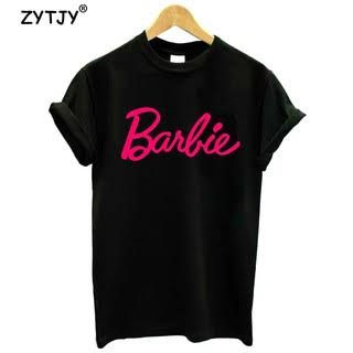 Barbie Ladies Round Neck Polo Printed T-Shirt