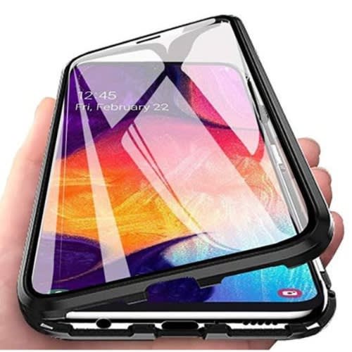 Magnetic Shockproof Case For Samsung Galaxy S8 - Black