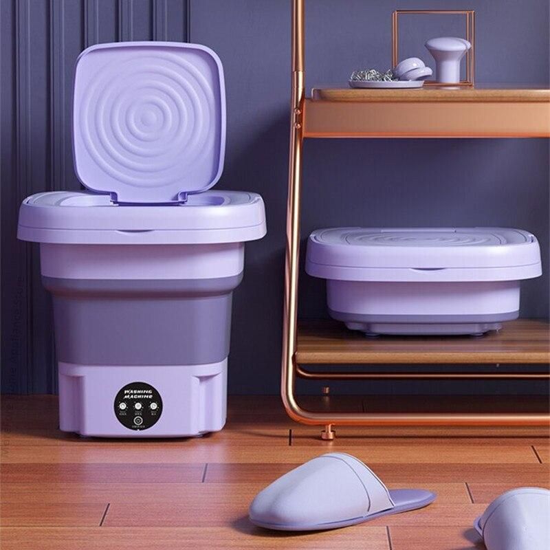 Foldable Washer Portable Mini Socks Underwear Panties Washer