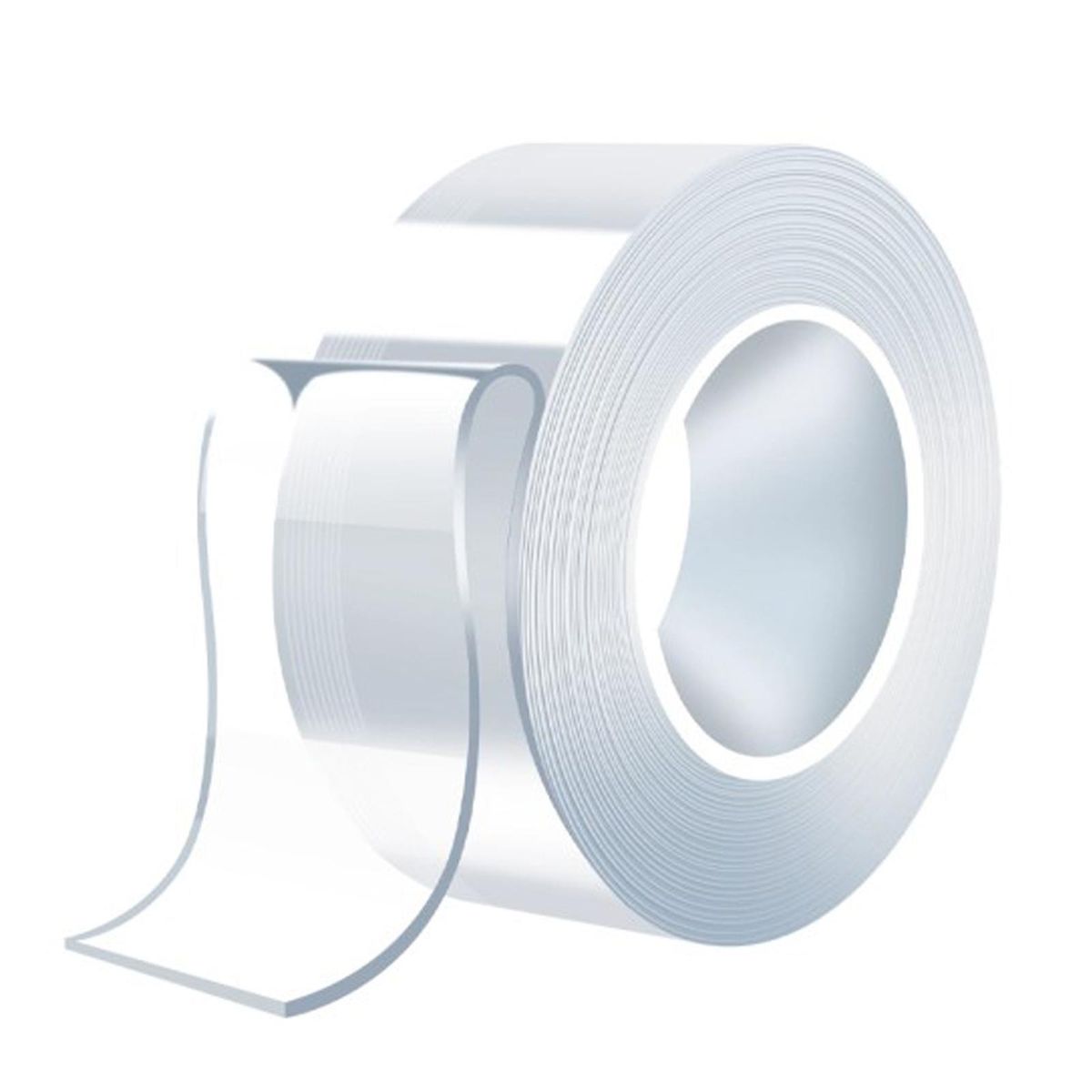 Acrylic Bubble Blowing Double Sided Tape Transparent Color Interesting