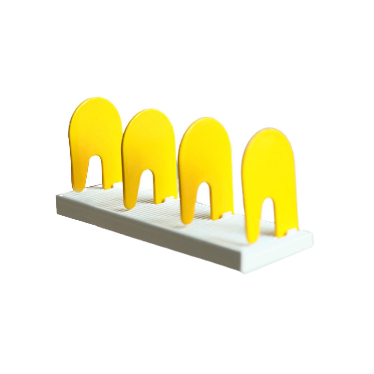 Mini Book Shelf Model Doll House Desk Book Rack Yellow
