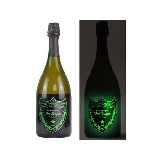 Carton Of 3 Bottles Of Luminous Don Perignon Brut Champagne