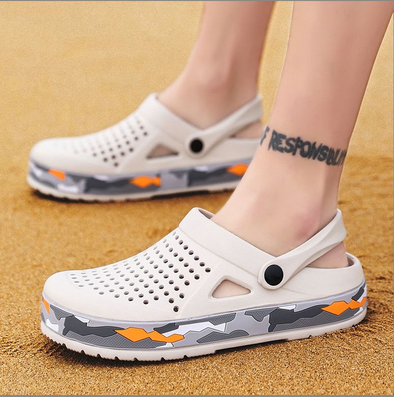 Men's Sandals Beach Shoes Outdoor EVA Hole Sandals