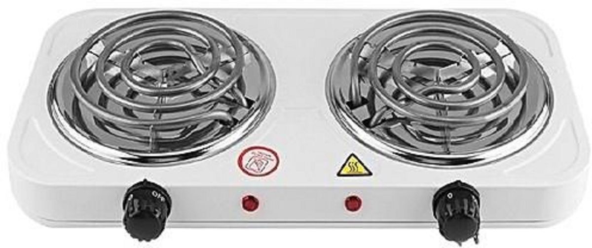 2 Burner Table-Top Electric  Fast Cooking Hot Plate